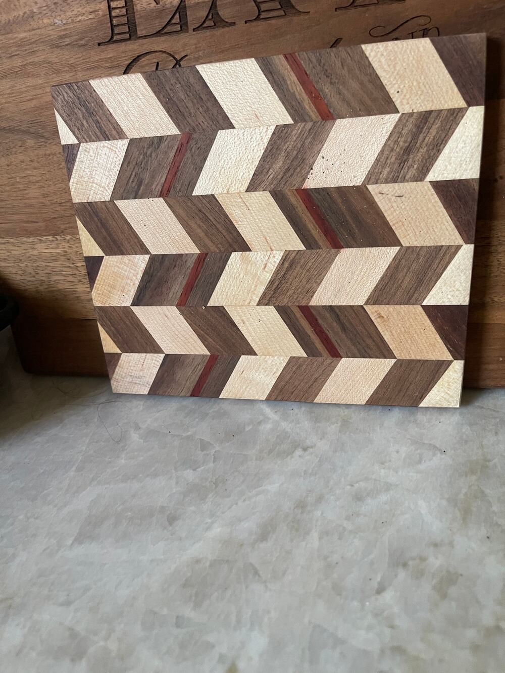 small wood cutting board 7"